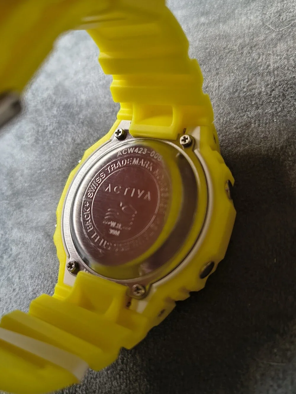 Activa Recon X Yellow 45.55mm Watch (Model ACW423-006)